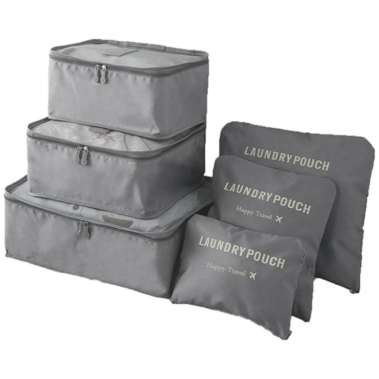 BQ28G Organizer podróżny 6 szt grey - obrazek 2