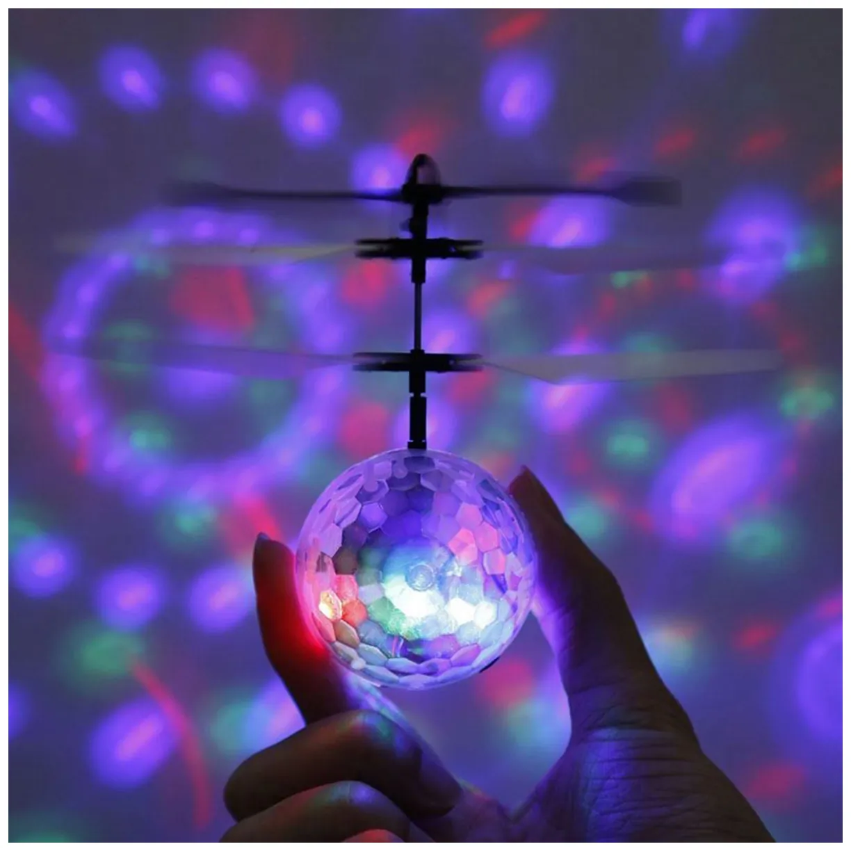 AG362D Latająca kula disco led ufo - obrazek 5