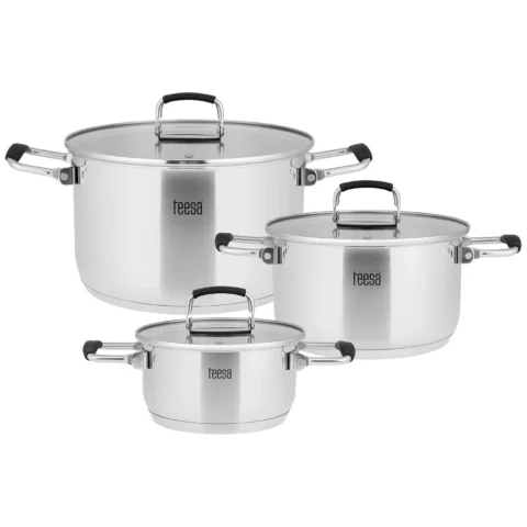 Zestaw garnków 6 elementów TEESA COOK PRIME