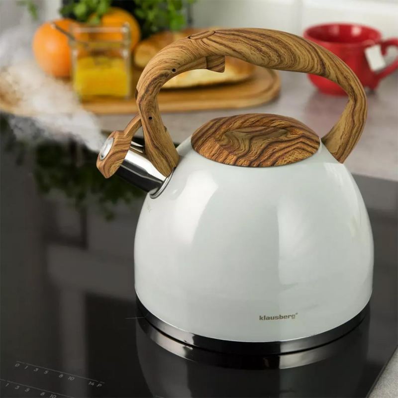 CZAJNIK Z GWIZDKIEM KLAUSBERG 3L KB-7451 - obrazek 3