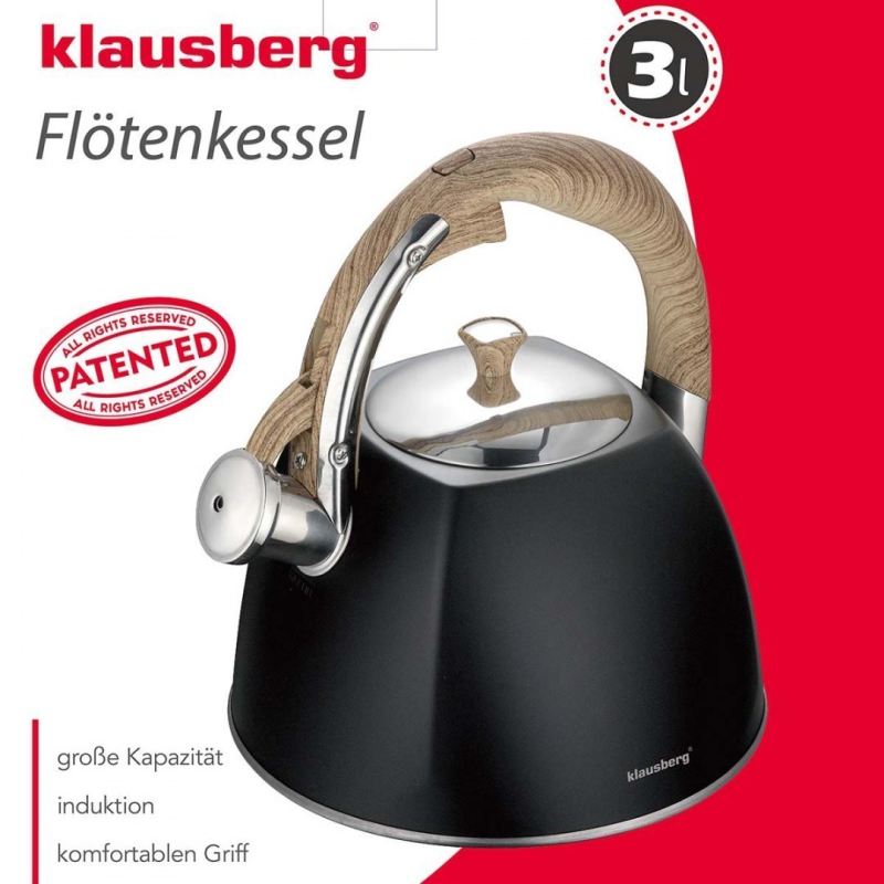 CZAJNIK Z GWIZDKIEM KLAUSBERG 3L KB-7498 - obrazek 2