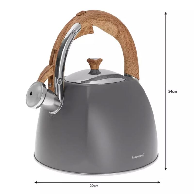 CZAJNIK Z GWIZDKIEM KLAUSBERG 3L KB-7501 - obrazek 6