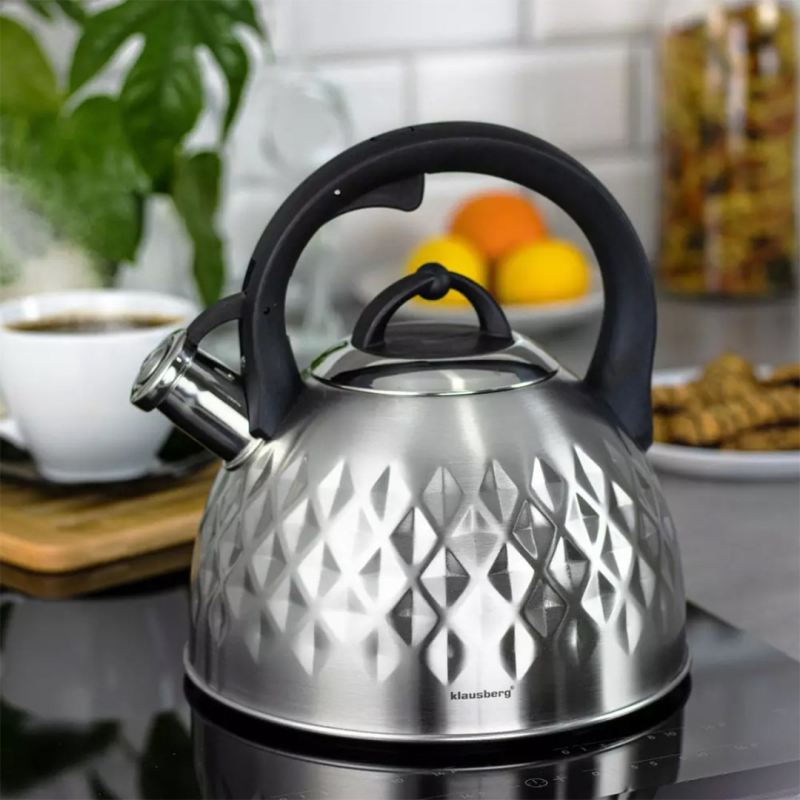 CZAJNIK Z GWIZDKIEM KLAUSBERG 3L KB-7549 - obrazek 2