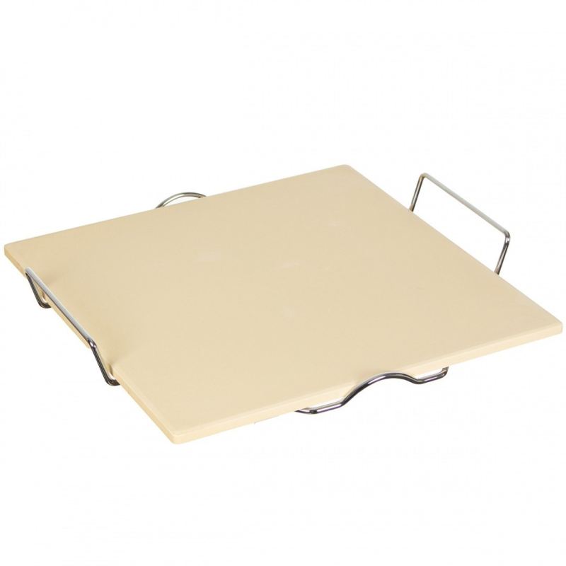 KAMIEŃ SZAMOT DO PIECZENIA PIZZY CHLEBA 33cm 2930 - obrazek 3