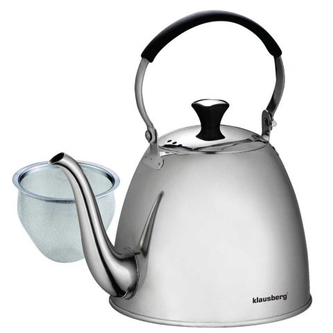 CZAJNIK ZAPARZACZ Z SITKIEM KLAUSBERG 1.1L KB-7456