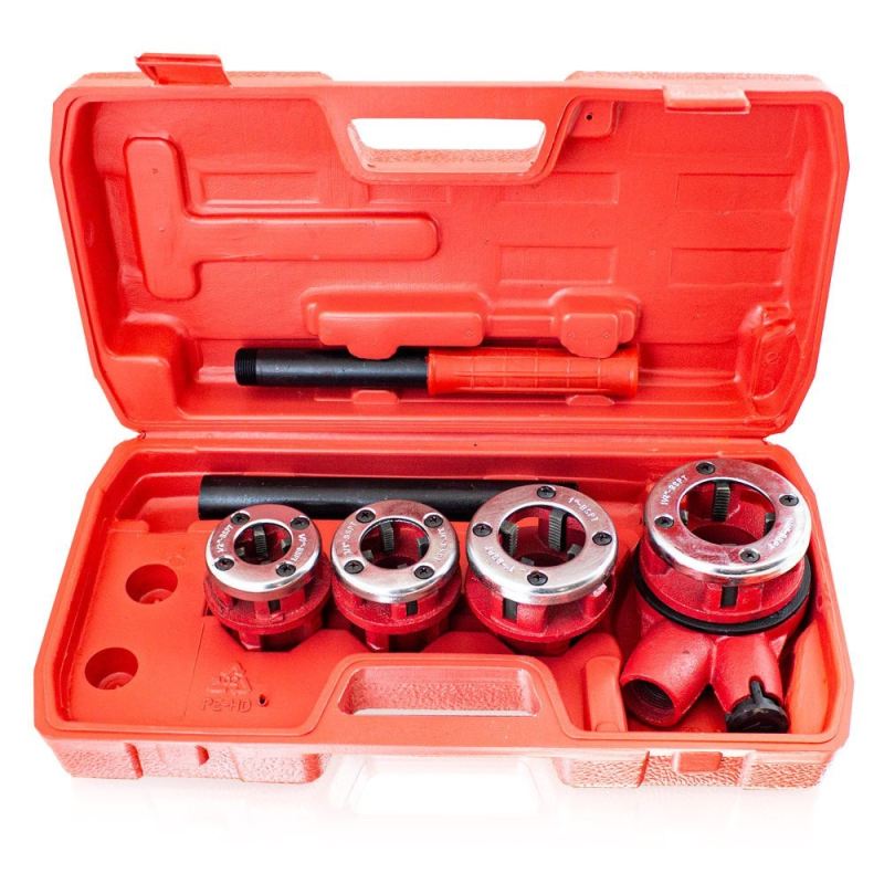 Gwintownik do Rur Stalowych 7 elem. 1-1/4", 1", 3/4", 1/2", - obrazek 2