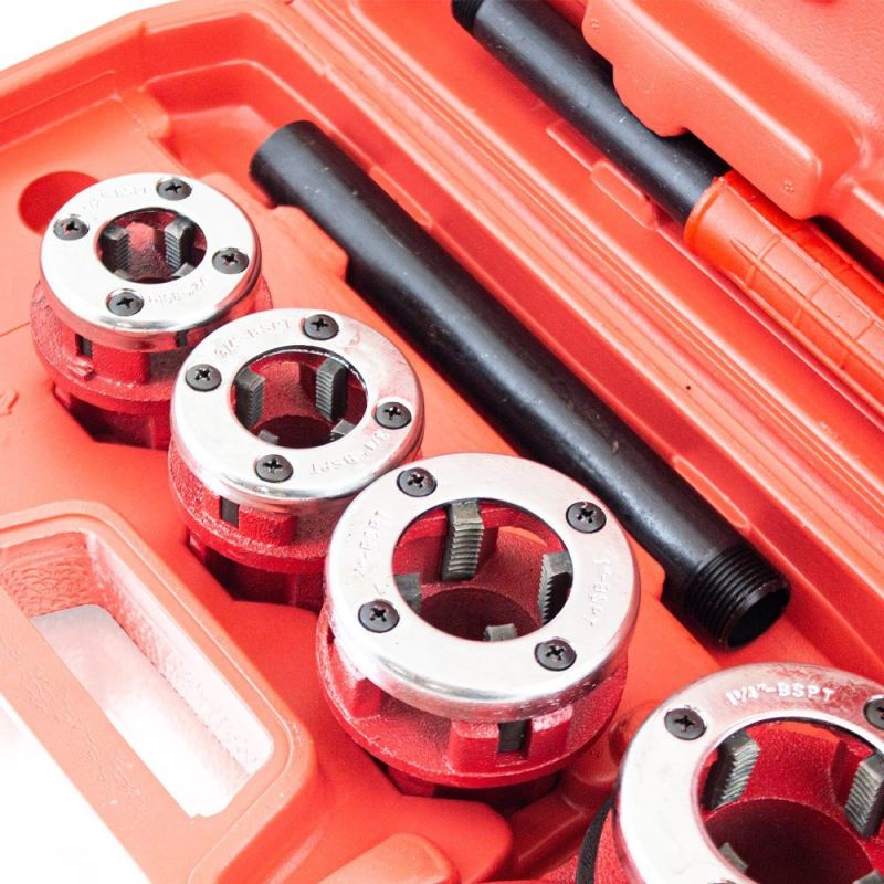 Gwintownik do Rur Stalowych 7 elem. 1-1/4", 1", 3/4", 1/2", - obrazek 4