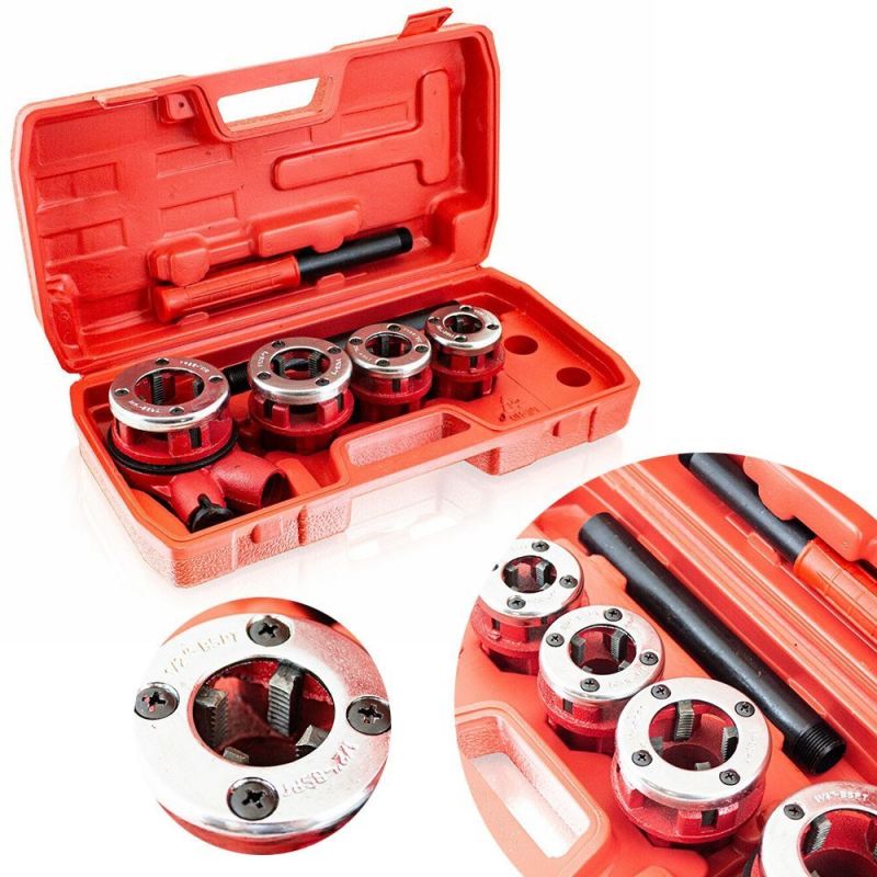 Gwintownik do Rur Stalowych 7 elem. 1-1/4", 1", 3/4", 1/2", - obrazek 5
