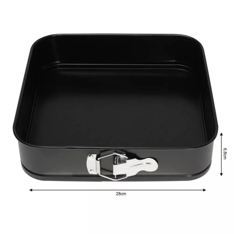 FORMA TORTOWNICA KWADRATOWA 28cm KINGHOFF KH-1541 - obrazek 7