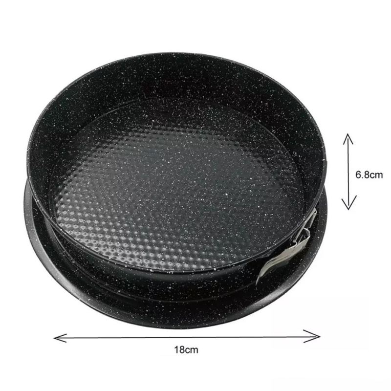 FORMA TORTOWNICA MARMURKOWA 18cm KINGHOFF KH-1781 - obrazek 4