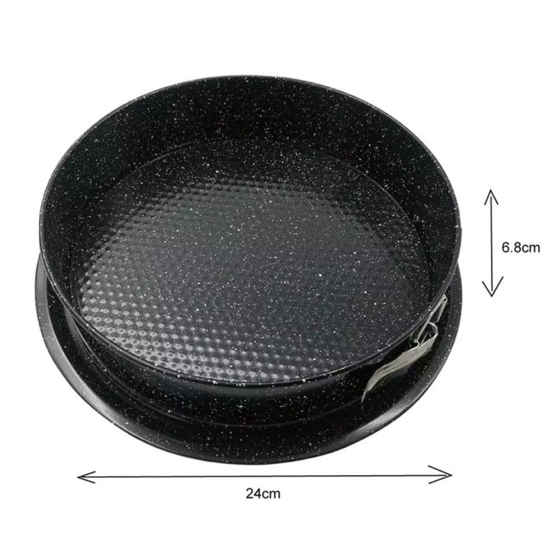 FORMA TORTOWNICA MARMURKOWA 24cm KINGHOFF KH-1782 - obrazek 4