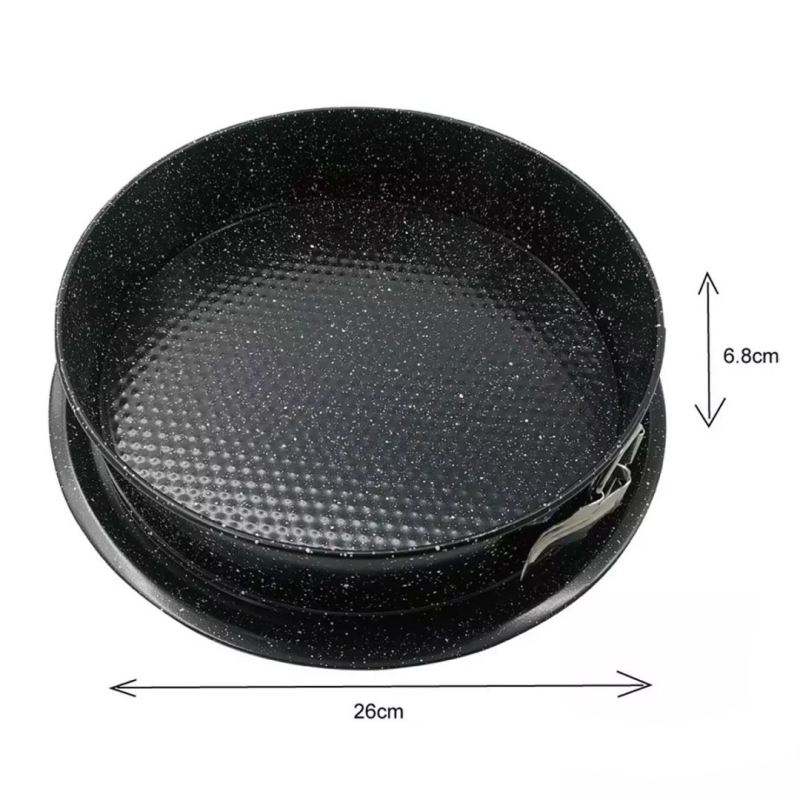 FORMA TORTOWNICA MARMURKOWA 26cm KINGHOFF KH-1783 - obrazek 4