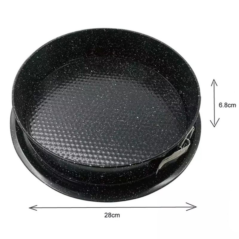 FORMA TORTOWNICA MARMURKOWA 28cm KINGHOFF KH-1784 - obrazek 4