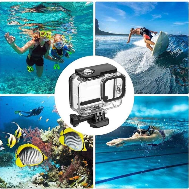 OBUDOWA WODODPORNA do GOPRO 11 MINI 10m ETUI POKROWIEC - obrazek 2