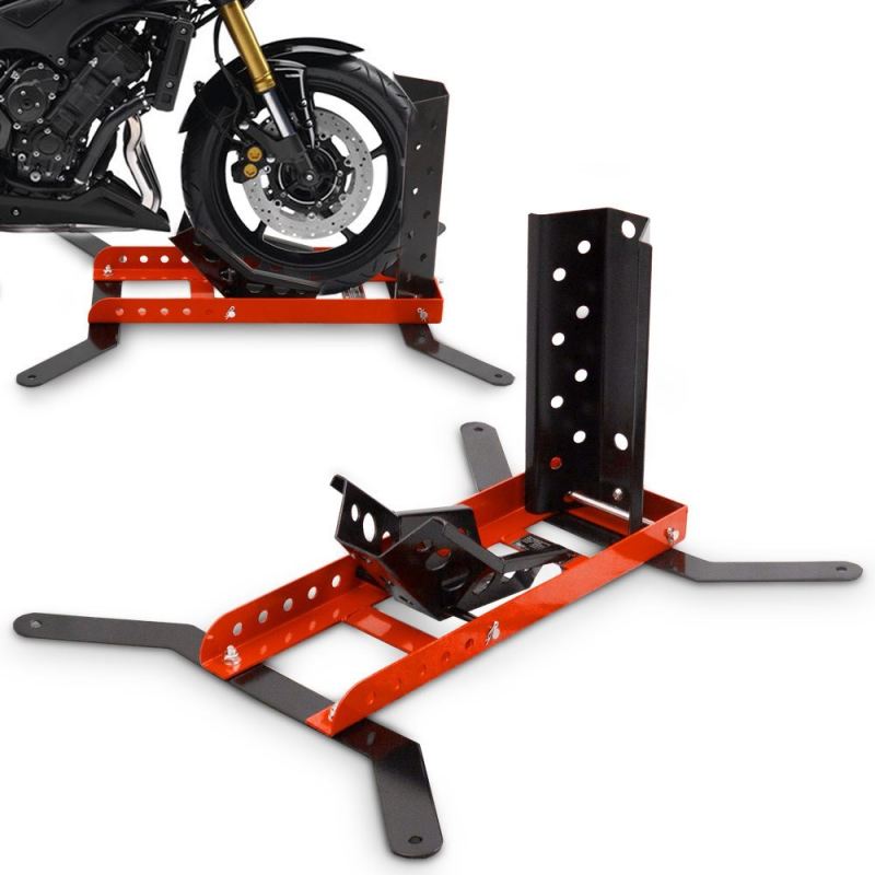 Uchwyt transportowy do motocykla 450kg czerwony - obrazek 10