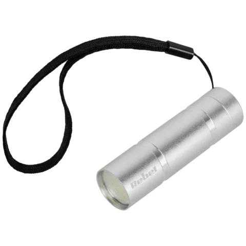 Latarka 1 W (COB) aluminiowa