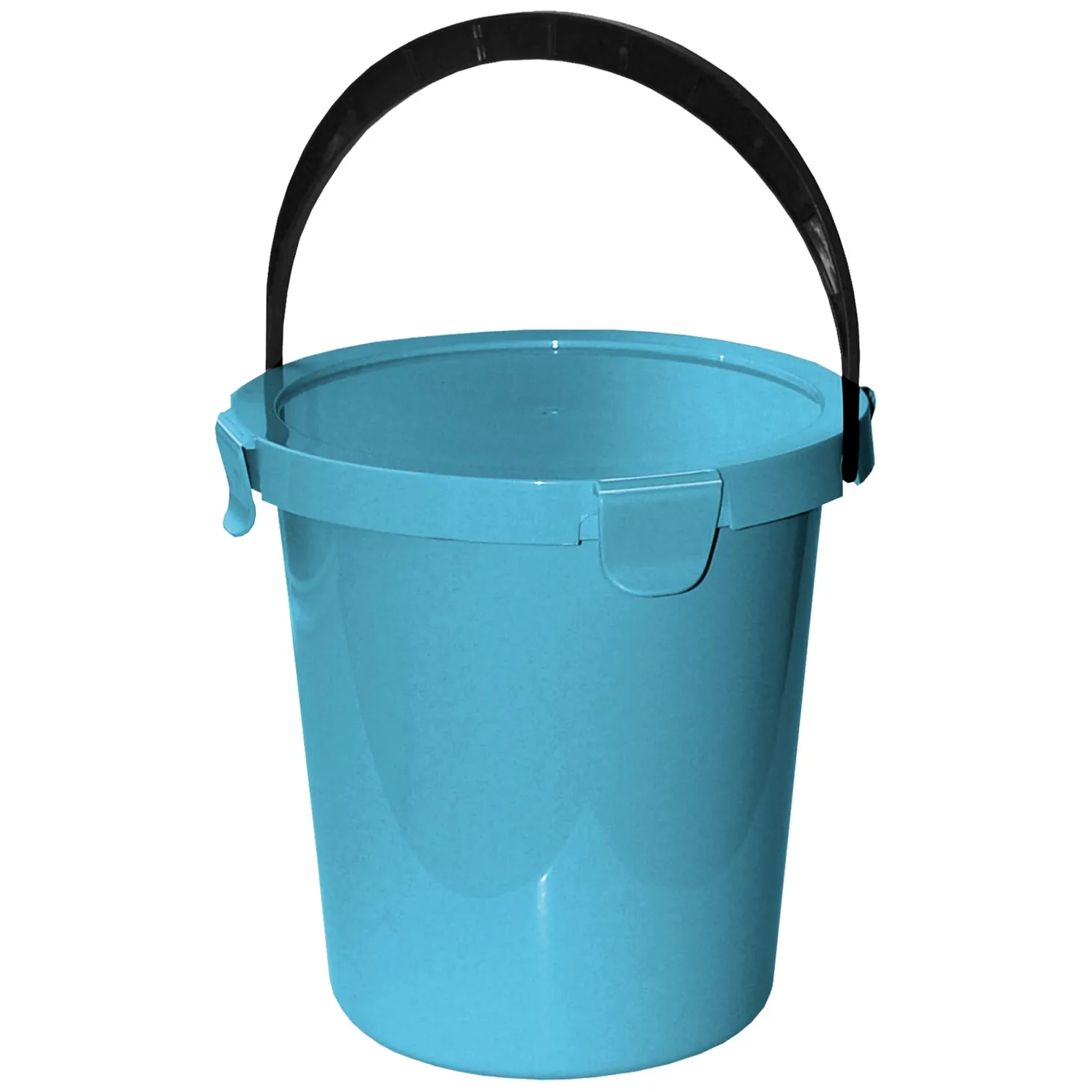 Wiadro z pokrywą Plast Team Berry 5L jasnoniebieskie