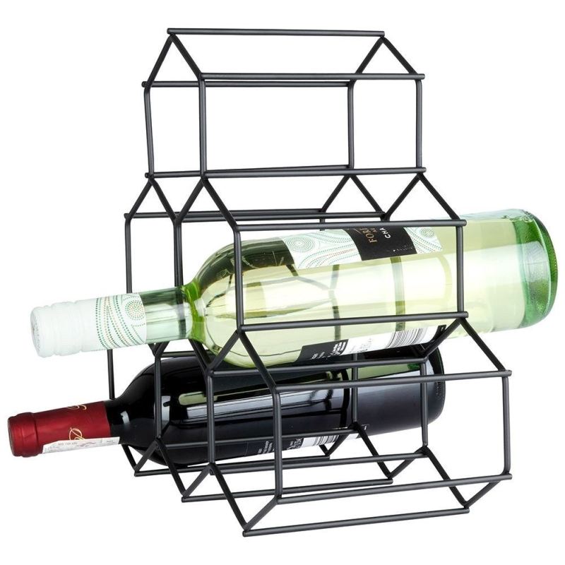 PÓŁKA STOJAK NA WINO 6 BUTELEK 229059 - obrazek 6