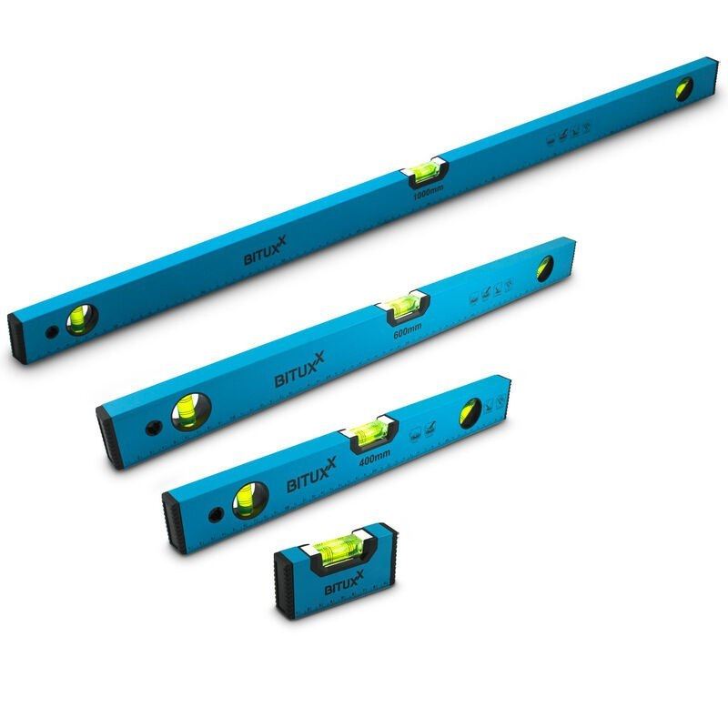 Poziomice Bituxx 10-100cm Aluminiowe Lekkie i Precyzyjne W Każdym Projekcie - obrazek 2