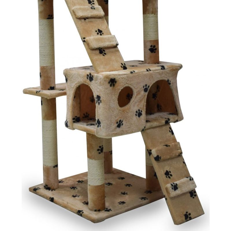 Drapak legowisko domek drzewko dla kota 170 - obrazek 3