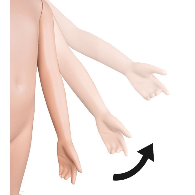manekin dziecięcy chłopczyk 90 cm sklepowy wystawowy manekin całopostaciowy - obrazek 3