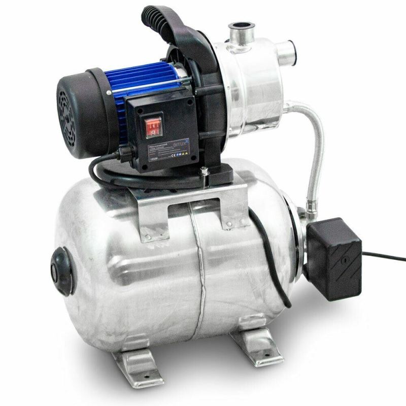 pompa hydroforowa bituxx 1200 w stal nierdzewna 19l ogród dom 3800 lh - obrazek 5