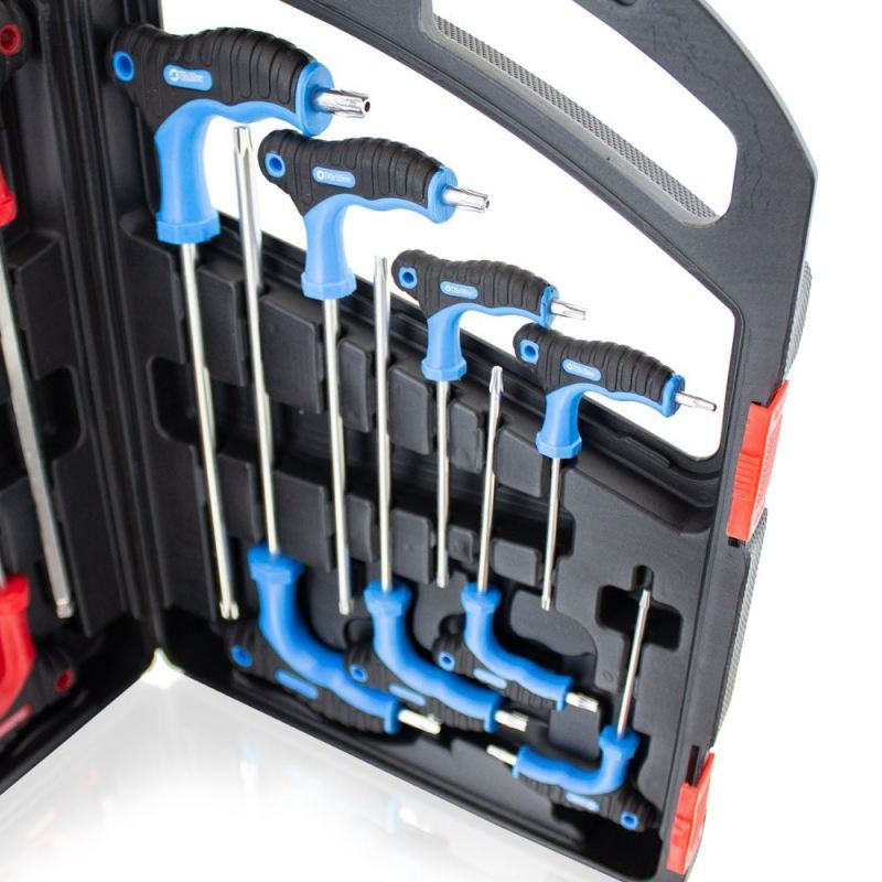 ŚRUBOKRĘTY WKRĘTAKI TYPU „T" Z KULKĄ I TORX 16 ELEMENTÓW - obrazek 3