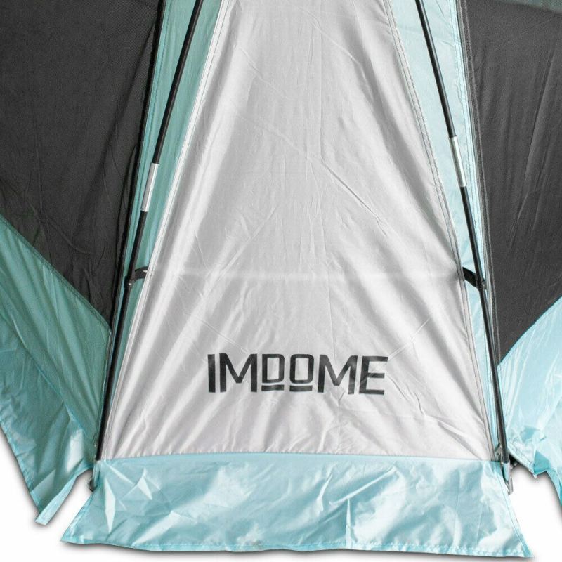namiot domek ogrodowy 3.5x3.5m błękitny UV ściany moskitiera - obrazek 7