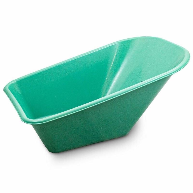 zapasowa misa do taczki 100l zielona pvc wytrzymała 250kg do ogrodu budowy - obrazek 2