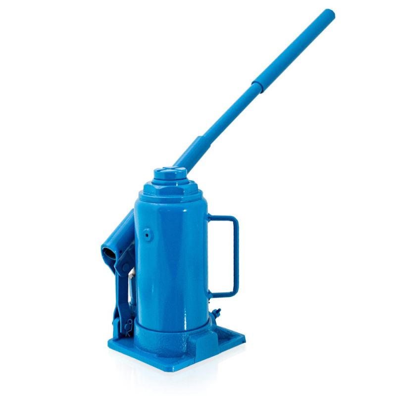 podnośnik hydrauliczny 10t tłokowy butelkowy 205 335 mm stalowy kompaktowy - obrazek 4
