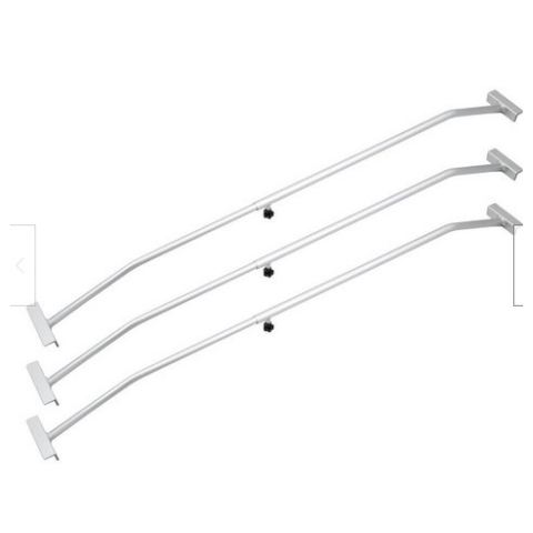 3 wsporniki do plandeki aluminiowe regulowane 140–210 cm płaskie przyczepa