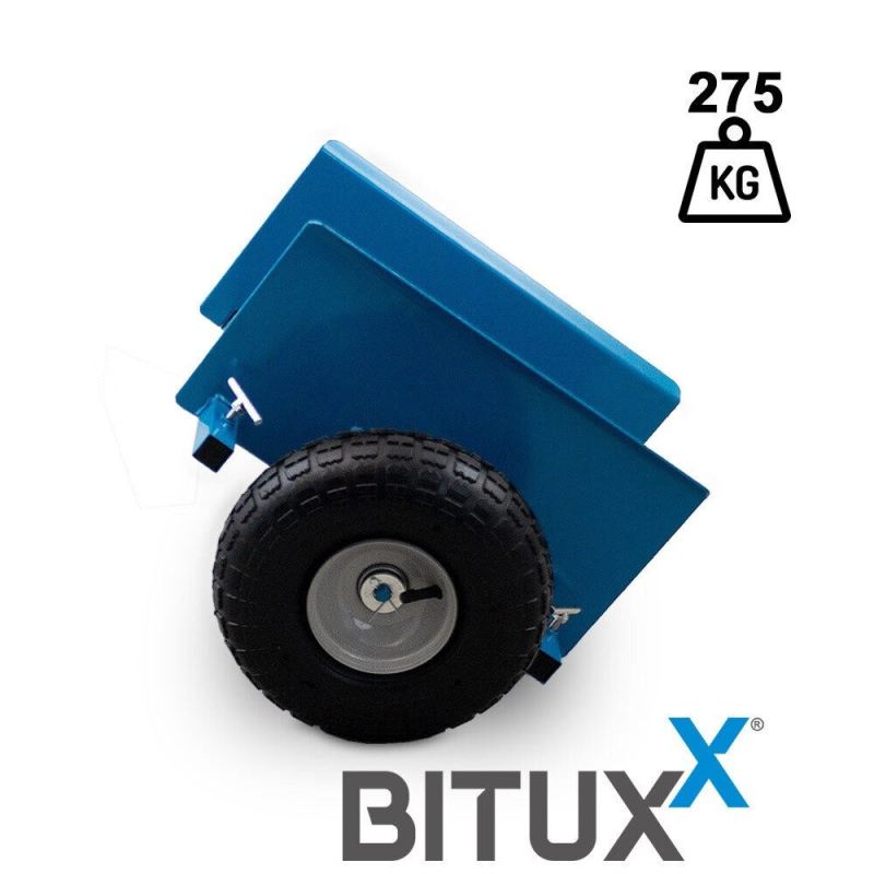 Wózek transportowy do płyt OSB GK MDF 275kg Koła pneumatyczne - obrazek 5
