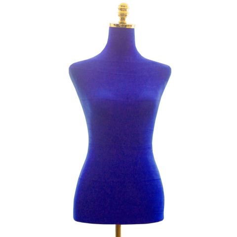 manekin krawiecki damski bituxx granatowy welurowy regulowany butik