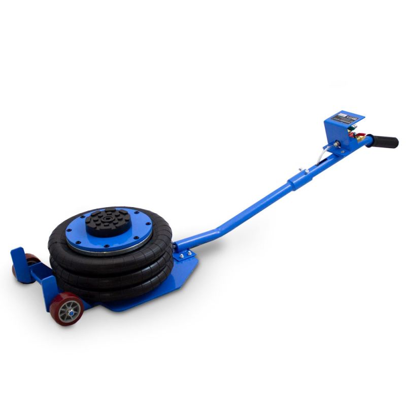 podnośnik pneumatyczny bałwanek 4t 10 bar 145 psi 145 400 mm warsztatowy - obrazek 2