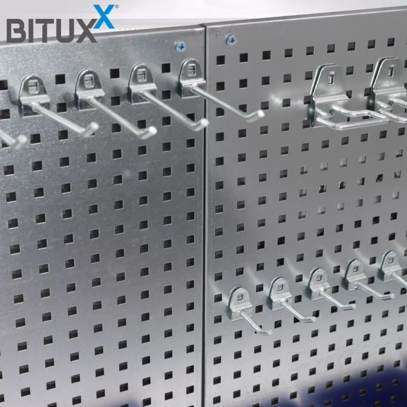 tablica narzędziowa metalowa bituxx 32 elementy kuwety ściana warsztatowa - obrazek 10