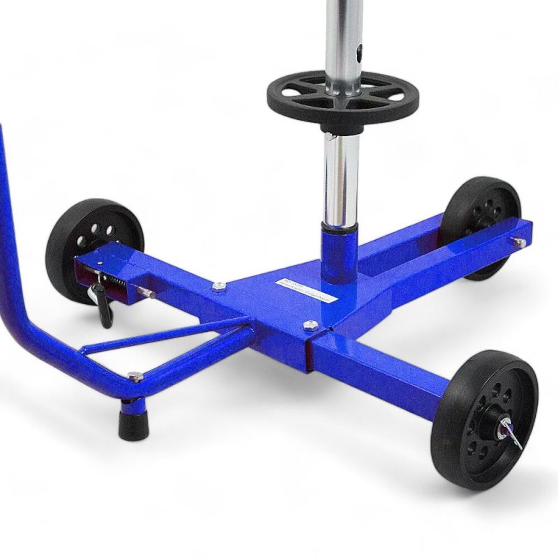 Mobilny Stojak Na Opony Felgi Koła 4 szt. 100kg 72cm Organizer Warsztatowy - obrazek 12