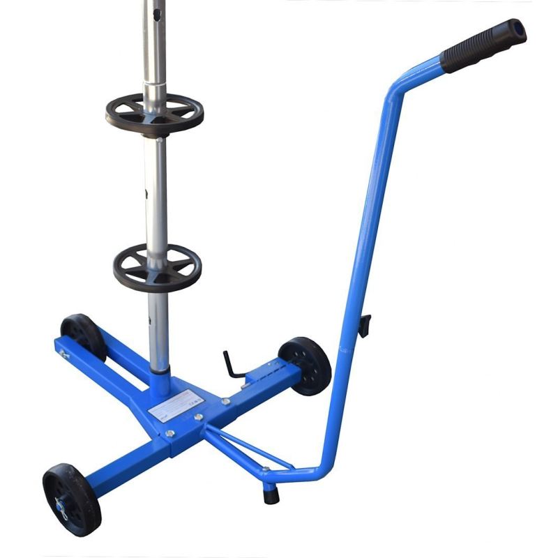 Mobilny Stojak Na Opony Felgi Koła 4 szt. 100kg 72cm Organizer Warsztatowy - obrazek 4