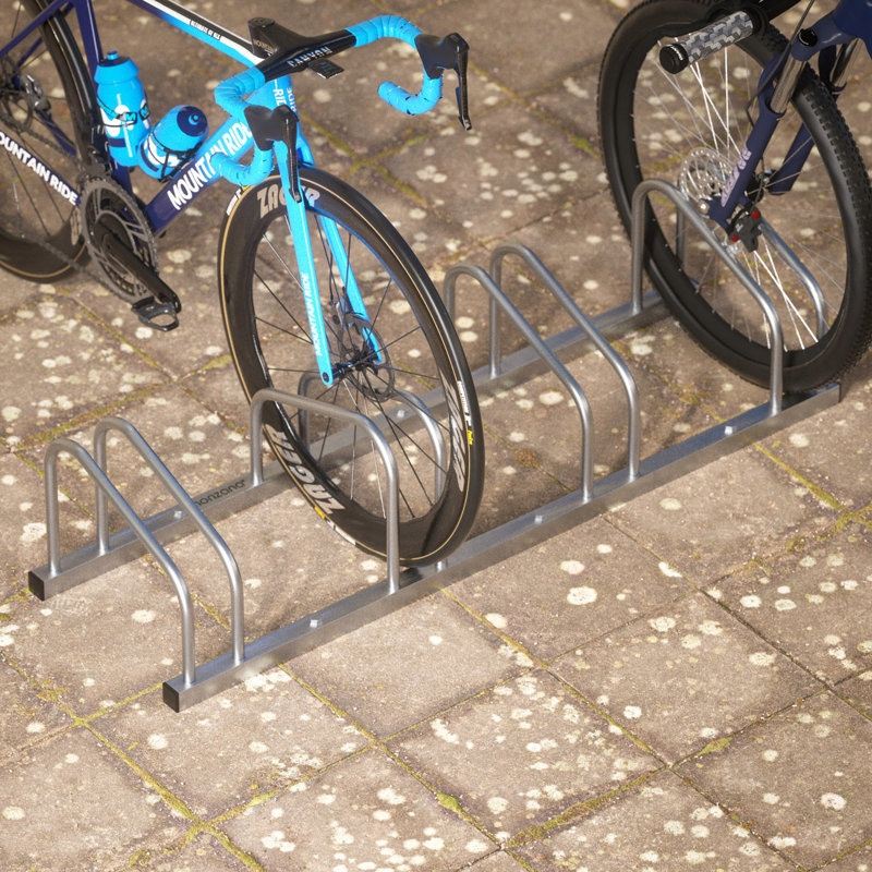 stojak na 10 rowerów bituxx ocynkowany ścienny podłogowy odporny na korozję - obrazek 11
