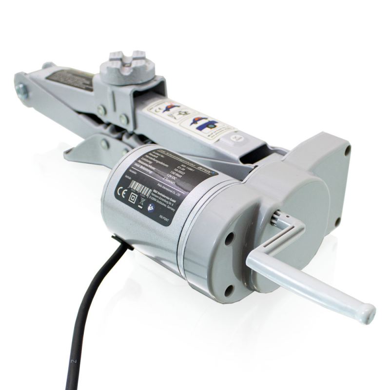 Elektryczny podnośnik samochodowy 2T 12V z pilotem wys. 12-35cm lekki 4.3kg - obrazek 12