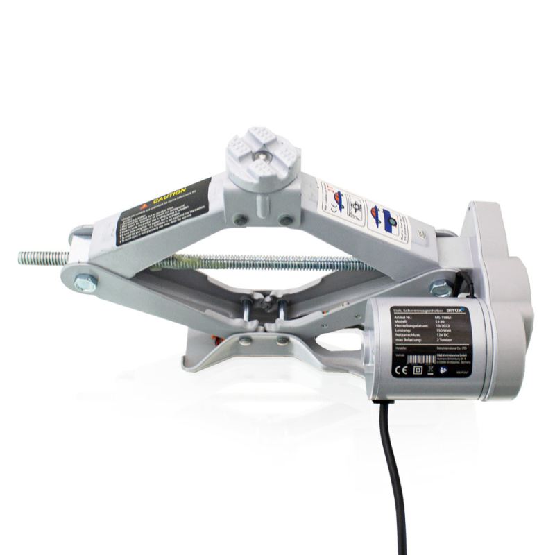 Elektryczny podnośnik samochodowy 2T 12V z pilotem wys. 12-35cm lekki 4.3kg - obrazek 15