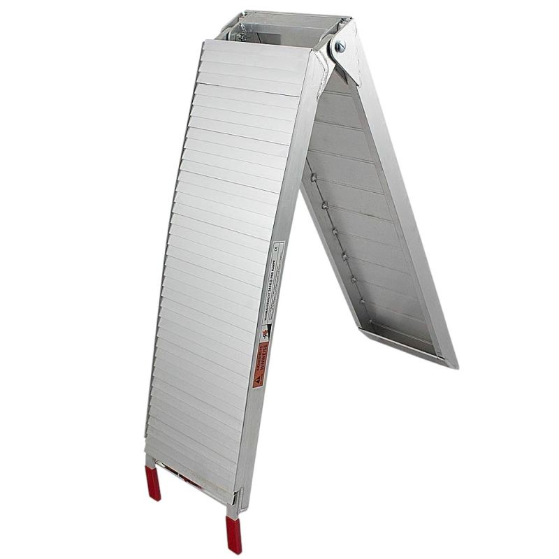 Rampa aluminiowa składana 340kg 205cm antypoślizgowa motocykl kosiarka - obrazek 5