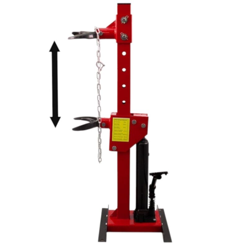 Ściągacz Hydrauliczny do Sprężyn 3T Regulowany Czerwony Bituxx do 3000 kg - obrazek 7