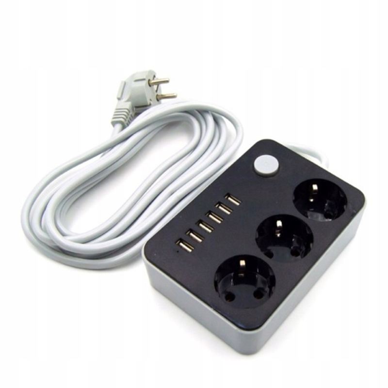 Przedłużacz 3g + 6 usb - obrazek 9