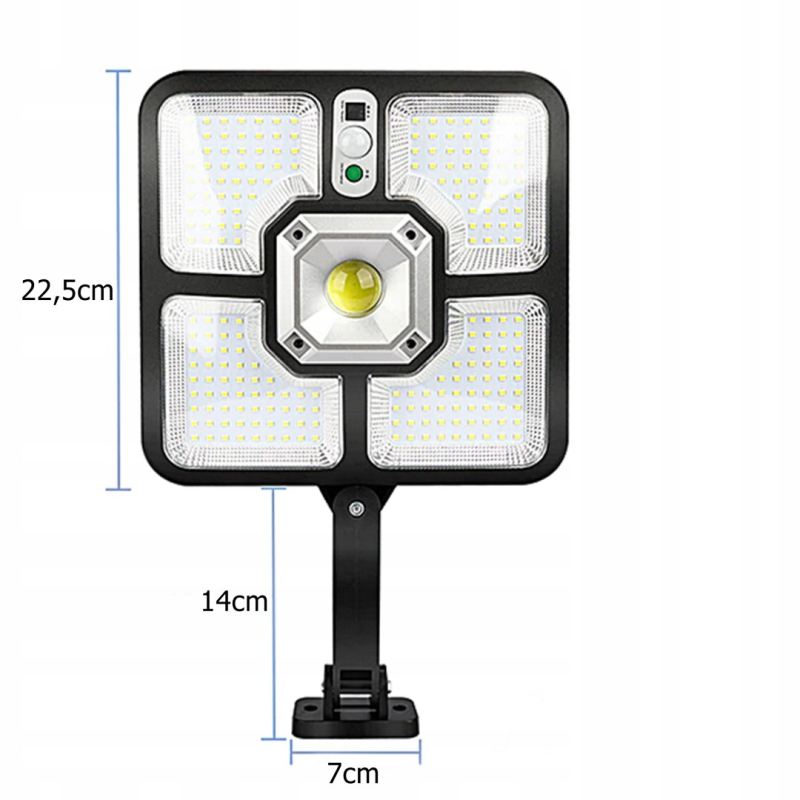 Lampa solarna kwadrat smd - obrazek 3