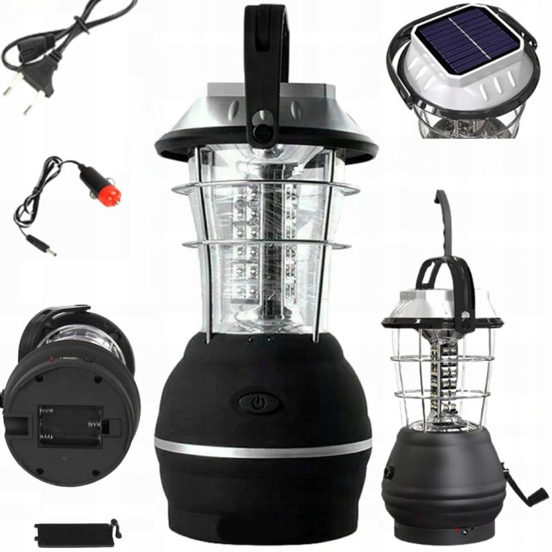 Lampa kempingowa dynamo