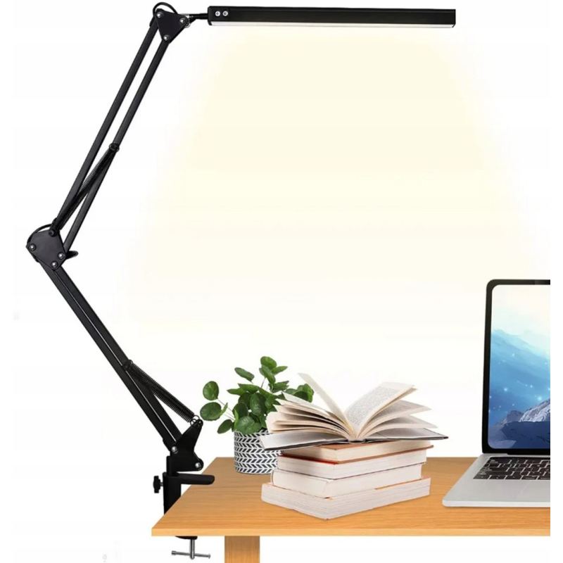 Lampka biurkowa led składana + klips - obrazek 8