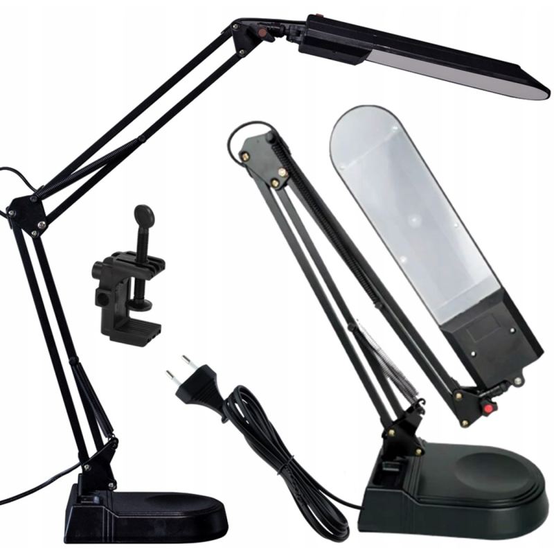 Lampka biurkowa led składana + klips