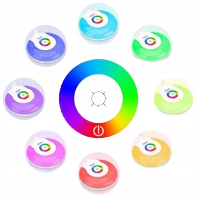Lampka biurkowa rgb mała - obrazek 3