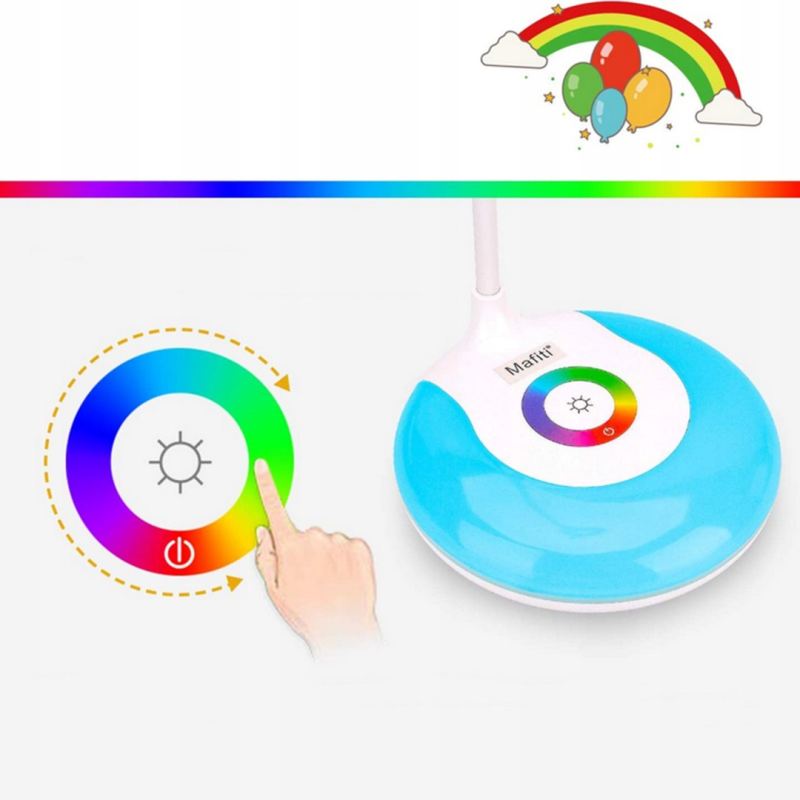 Lampka biurkowa rgb mała - obrazek 5
