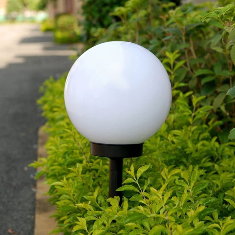 Lampki ogrodowe solar wbijana kula 10 cm - obrazek 12